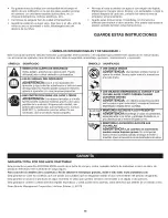 Предварительный просмотр 16 страницы Craftsman 316.792491 Operator'S Manual