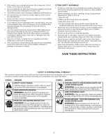 Preview for 4 page of Craftsman 316.792570 Operator'S Manual