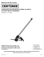 Предварительный просмотр 13 страницы Craftsman 316.792640 Operator'S Manual