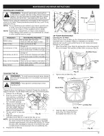 Preview for 11 page of Craftsman 316.794801 Operator'S Manual