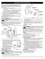 Preview for 13 page of Craftsman 316.794830 Operator'S Manual