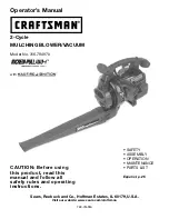 Craftsman 316.79497 Operator'S Manual preview