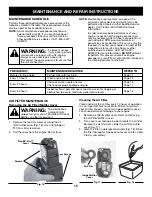 Preview for 15 page of Craftsman 316.79497 Operator'S Manual