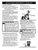 Preview for 40 page of Craftsman 316.79497 Operator'S Manual