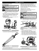 Предварительный просмотр 6 страницы Craftsman 316.79498 Operator'S Manual