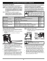 Предварительный просмотр 30 страницы Craftsman 316.79498 Operator'S Manual