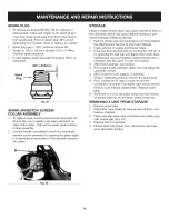 Preview for 15 page of Craftsman 316.794990 Operator'S Manual