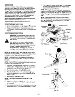 Preview for 11 page of Craftsman 316.797210 Operator'S Manual