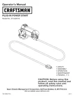 Craftsman 316.859510 Operator'S Manual preview