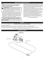 Предварительный просмотр 7 страницы Craftsman 316.859510 Operator'S Manual