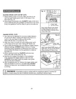 Preview for 21 page of Craftsman 320.10861 Owner'S Manual