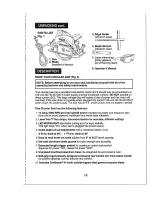 Preview for 13 page of Craftsman 320.10870 Operator'S Manual