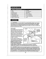 Preview for 15 page of Craftsman 320.10870 Operator'S Manual