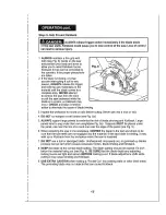 Preview for 17 page of Craftsman 320.10870 Operator'S Manual