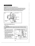 Preview for 18 page of Craftsman 320.10870 Operator'S Manual