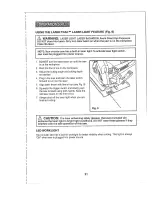 Preview for 21 page of Craftsman 320.10871 Operator'S Manual