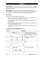 Preview for 8 page of Craftsman 320.16489 Operator'S Manual