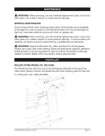 Preview for 11 page of Craftsman 320.16489 Operator'S Manual