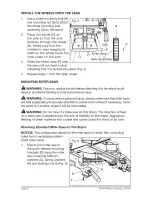 Preview for 12 page of Craftsman 320.16490 Operator'S Manual