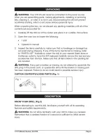 Preview for 8 page of Craftsman 320.17217 Operator'S Manual