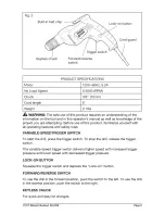 Preview for 9 page of Craftsman 320.17217 Operator'S Manual