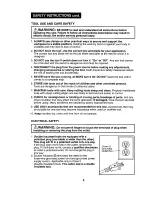 Предварительный просмотр 5 страницы Craftsman 320.17235 Operator'S Manual