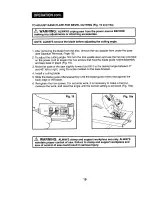 Предварительный просмотр 19 страницы Craftsman 320.17235 Operator'S Manual