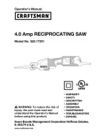 Craftsman 320.17291 Operator'S Manual preview