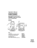 Preview for 1 page of Craftsman 320.17543 Operator'S Manual