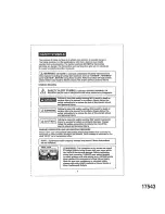 Preview for 3 page of Craftsman 320.17543 Operator'S Manual