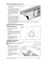 Preview for 23 page of Craftsman 320.23465 Operator'S Manual