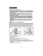 Preview for 16 page of Craftsman 320.25817 Operator'S Manual