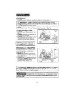 Preview for 17 page of Craftsman 320.25817 Operator'S Manual