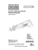 Craftsman 320.26314 Operator'S Manual preview