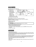 Preview for 13 page of Craftsman 320.28060 Owner'S Manual