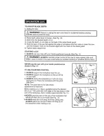 Preview for 19 page of Craftsman 320.28060 Owner'S Manual