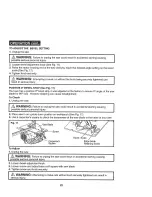 Preview for 22 page of Craftsman 320.28060 Owner'S Manual