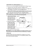 Предварительный просмотр 34 страницы Craftsman 320.2819 Product Manual