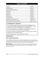 Preview for 2 page of Craftsman 320.74431 Operator'S Manual