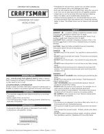 Craftsman 33393 Operator'S Manual предпросмотр