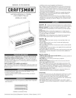 Preview for 5 page of Craftsman 33393 Operator'S Manual