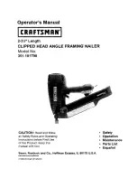 Craftsman 351.181790 Operator'S Manual preview