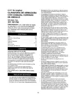 Предварительный просмотр 10 страницы Craftsman 351.181790 Operator'S Manual