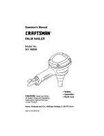 Craftsman 351.182930 Operator'S Manual preview