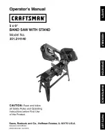 Craftsman 351.214140 Operator'S Manual preview