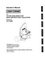 Craftsman 351.214600 Operator'S Manual preview