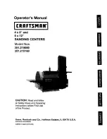 Craftsman 351.215080 Operator'S Manual preview