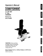 Preview for 1 page of Craftsman 351.215200 Operator'S Manual