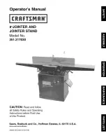 Craftsman 351.217030 Operator'S Manual preview