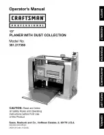 Preview for 1 page of Craftsman 351.217350 Operator'S Manual